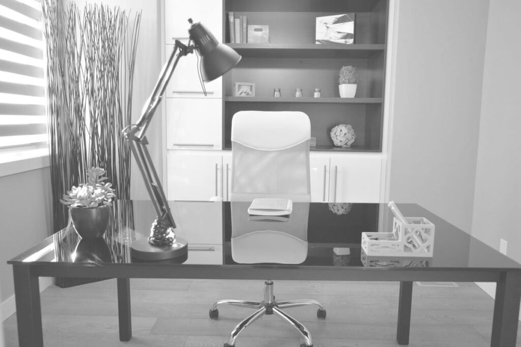 An office setting