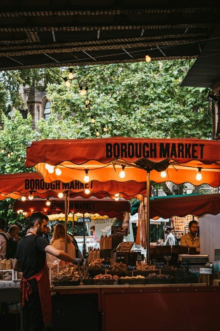 Market, food and drink